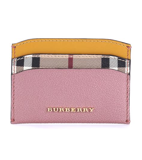 business cards holder burberry women|small Burberry wallet for women.